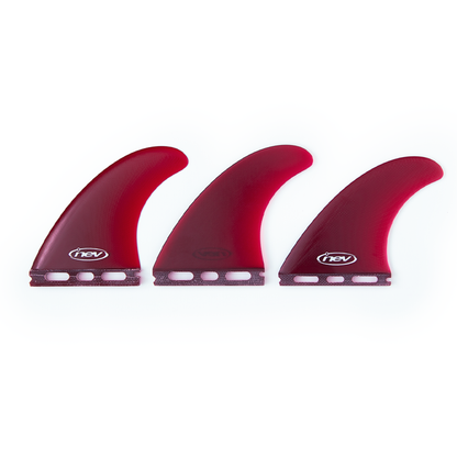 5 FIN SET - RED