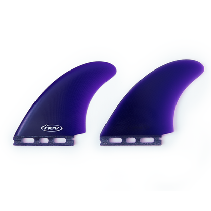 TWIN FIN SET - PURPLE