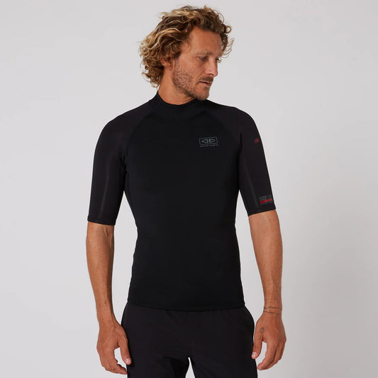 DOUBLE BLACK SHORT SLEEVE VEST - 1.5MM