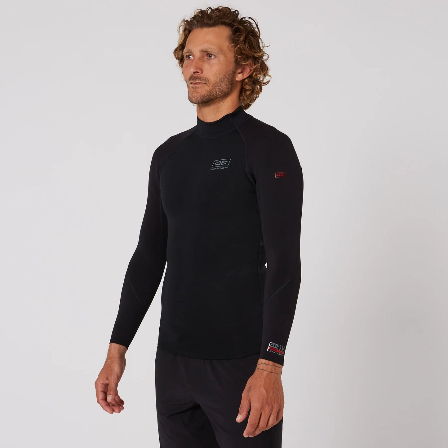DOUBLE BLACK LONG SLEEVE VEST - 1.5MM