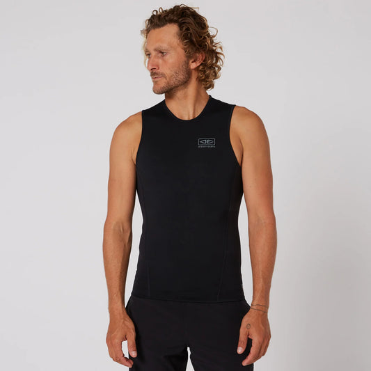 DOUBLE BLACK SLEEVELESS VEST - 1.5MM